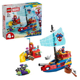 LEGO Marvel Spidey et ses amis extraordinaires Le Bateau Pirate de l'Équipe Spidey 11208