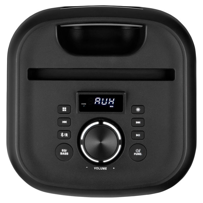 Medion Enceinte Compacte 50W RMS Noir avec Anneau LED