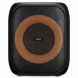Medion Enceinte Compacte 50W RMS Noir avec Anneau LED