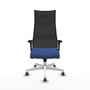 Piqueras y Crespo Chaise de Bureau Albacete XL Bleu marine