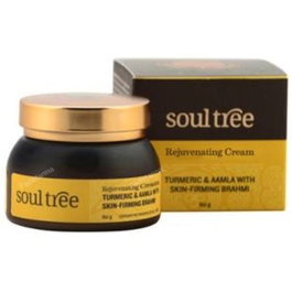 SOULTREE Crème Faciale Régénératrice Curcuma Amla Bhrami