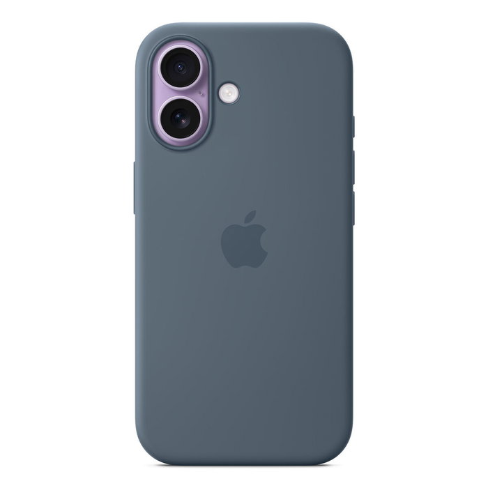 Apple iPhone 17 - Coque en silicone avec MagSafe - Anchor Blue