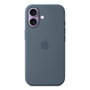 Apple iPhone 17 - Coque en silicone avec MagSafe - Anchor Blue