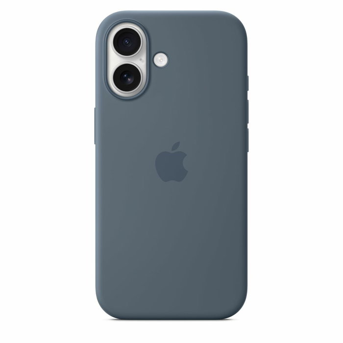 Apple iPhone 17 - Coque en silicone avec MagSafe - Anchor Blue
