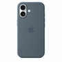 Apple iPhone 17 - Coque en silicone avec MagSafe - Anchor Blue