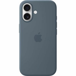 Apple iPhone 17 - Coque en silicone avec MagSafe - Anchor Blue