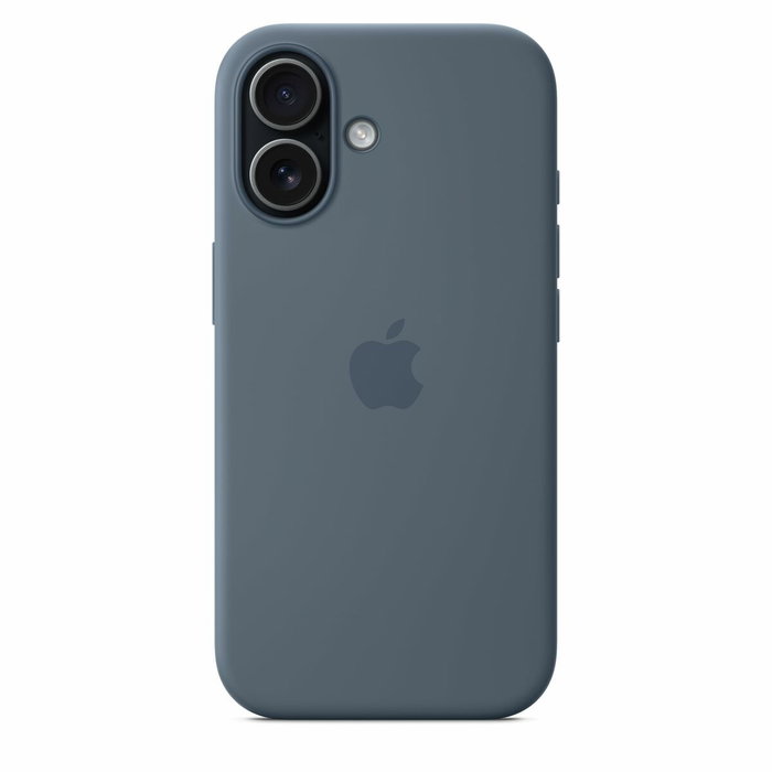 Apple iPhone 17 - Coque en silicone avec MagSafe - Anchor Blue