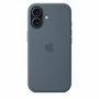 Apple iPhone 17 - Coque en silicone avec MagSafe - Anchor Blue