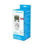 Esperanza Prise avec moniteur de consommation électrique ELA102 Blanc 3680 W