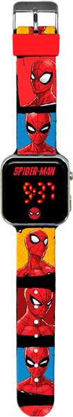 Kids Licensing Montre LED Spiderman SPD4903
