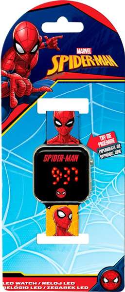 Kids Licensing Montre LED Spiderman SPD4903