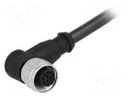 HARTING Connecteur M12 avec cordon, 12 broches, Code A, 2m