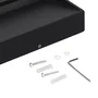 Applique LED Extérieure Rectangulaire 7W 2700K Noir Mat