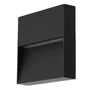 Applique LED Extérieure Rectangulaire 7W 2700K Noir Mat