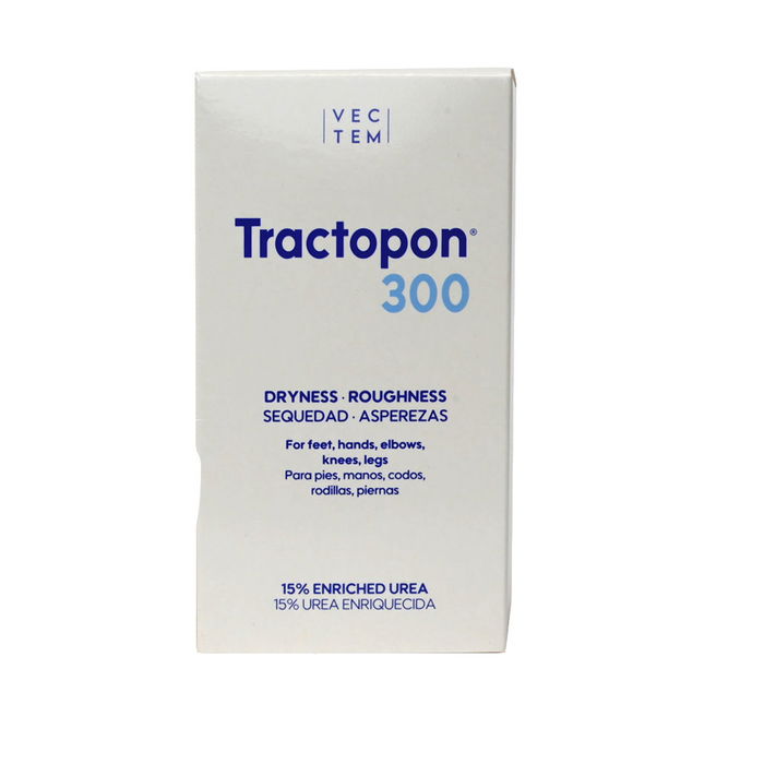 Tractopon Crème Traitante Intensive à l'Urée 15% 300ml - Soin Ciblé pour Peaux Sèches et Rêches (Mains, Pieds, Coudes) Tractopon Crème Traitante Intensive à l'Urée 15% 300ml - Soin Ciblé pour Peaux Sèches et Rêches (Mains, Pieds, Coudes)