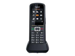 Gigaset S30852-H2976-R102 Téléphone sans fil R700HP avec répondeur et Bluetooth - Noir