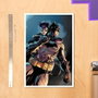 Sideshow Collectibles DC Comics Impression Art Print Batman & Catwoman 61 x 41 cm - non encadrée