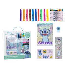 CERDÁ Set de Papeterie Coloriable Disney Lilo & Stitch - 30 x 30 x 2,5 cm