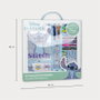 CERDÁ Set de Papeterie Coloriable Disney Lilo & Stitch - 30 x 30 x 2,5 cm