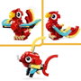 Lego 31145 Creator 3en1 Le Dragon Rouge Jouet de Construction avec 3 Modèles : Dragon Rouge, Poisson et Phénix