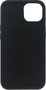 eSTUFF Coque silicone iPhone 14 INFINITE RIGA - Noir - 93% matière recyclée - Protection chute 1.2 m - Doublure microfibre