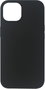 eSTUFF Coque silicone iPhone 14 INFINITE RIGA - Noir - 93% matière recyclée - Protection chute 1.2 m - Doublure microfibre