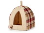 Mascow Gatera pour Chat en Tissu à Carreaux 33x45x33 cm 100% Polyester (Set de 6)