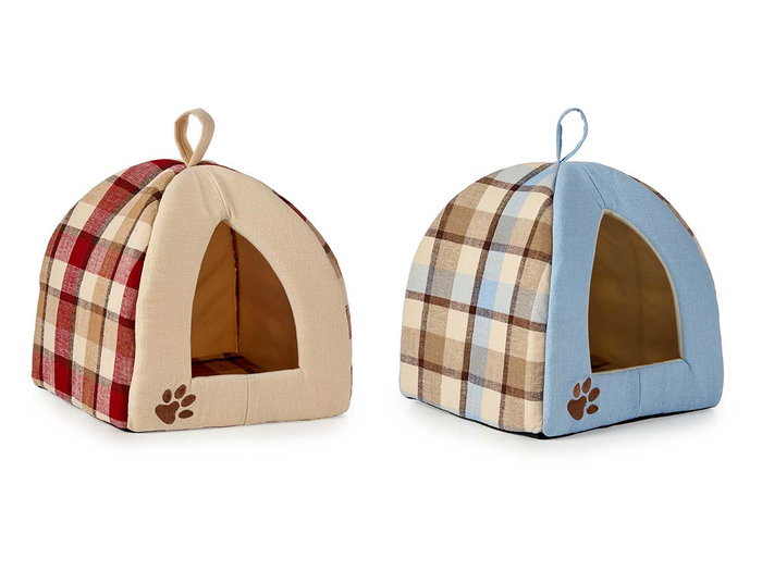 Mascow Gatera pour Chat en Tissu à Carreaux 33x45x33 cm 100% Polyester (Set de 6) Mascow Gatera pour Chat en Tissu à Carreaux 33x45x33 cm 100% Polyester (Set de 6)