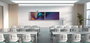 Yealink MeetingBoard 65" (MB65-A001) - Tableau blanc interactif intelligent tout-en-un 4K avec Microsoft Teams, caméra IA, audio plein duplex et micros
