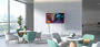 Yealink MeetingBoard 65" (MB65-A001) - Tableau blanc interactif intelligent tout-en-un 4K avec Microsoft Teams, caméra IA, audio plein duplex et micros