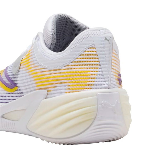 Chaussures de Basket-Ball pour Adultes Puma All-Pro Nitro™ 2 Blanc Violet