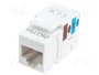 DIGITUS Module RJ45 Keystone Cat 6 blanc