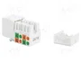 DIGITUS Module RJ45 Keystone Cat 6 blanc