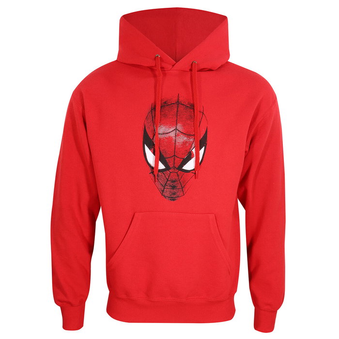 Spider-Man Sweat à capuche unisex Spider Crest Rouge, M Spider-Man Sweat à capuche unisex Spider Crest Rouge, M