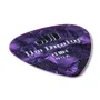 DUNLOP Pack de 12 médiators Genuine Celluloid Classic Purple - Thin