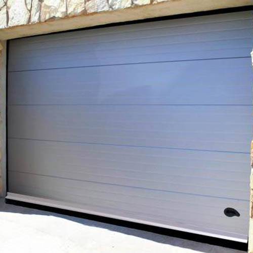 Burcasa Joint à franges en aluminium pour garage 2 x 1,25 m neutre Burcasa Joint à franges en aluminium pour garage 2 x 1,25 m neutre