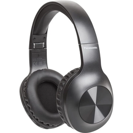 Panasonic RB-HX220BDEK Casque Audio Bluetooth sans Fil Noir - Technologie XBS, 23h Autonomie, Design Pliable