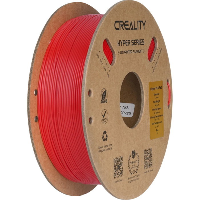 Creality Hyper PLA Filament Rouge 1 kg Creality Hyper PLA Filament Rouge 1 kg