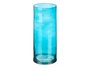 GIFTDECOR Vase Cylindre en Verre Turquoise