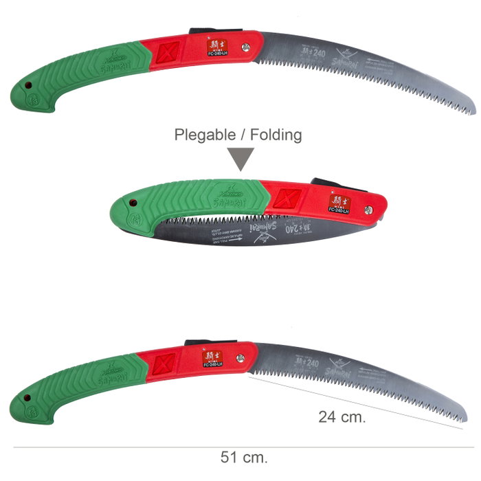 SAMURAI Scie GC pliable 240 mm