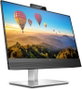 HP E24m G4 - Écran conférence USB-C FHD 24" avec webcam 5 Mpx rétractable, micros, haut-parleurs et charge 65 W - Certifié Zoom