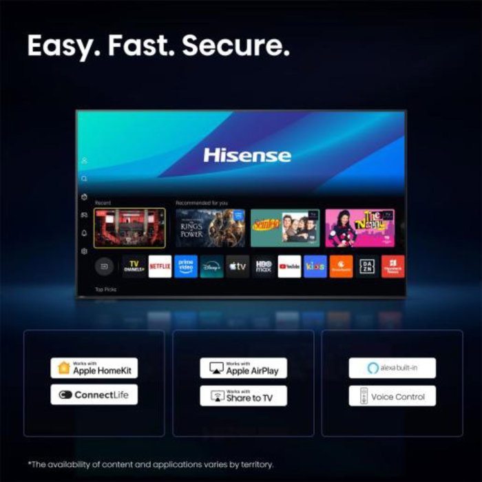 Hisense 65A6S Smart TV 65 pouces 4K UHD LED Hisense 65A6S Smart TV 65 pouces 4K UHD LED