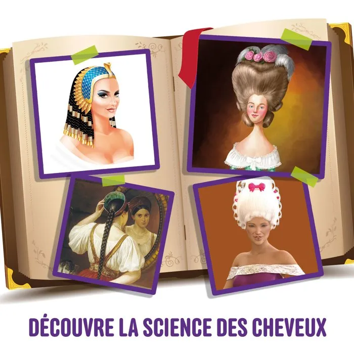 Lisciani Giochi I'm A Genius La Science des Coiffures - Coffret créatif