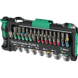 Wera Tool-Check Plus 2 Jeu d'outils compact 39 pièces