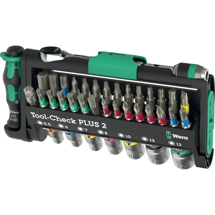 Wera Tool-Check Plus 2 Jeu d'outils compact 39 pièces Wera Tool-Check Plus 2 Jeu d'outils compact 39 pièces
