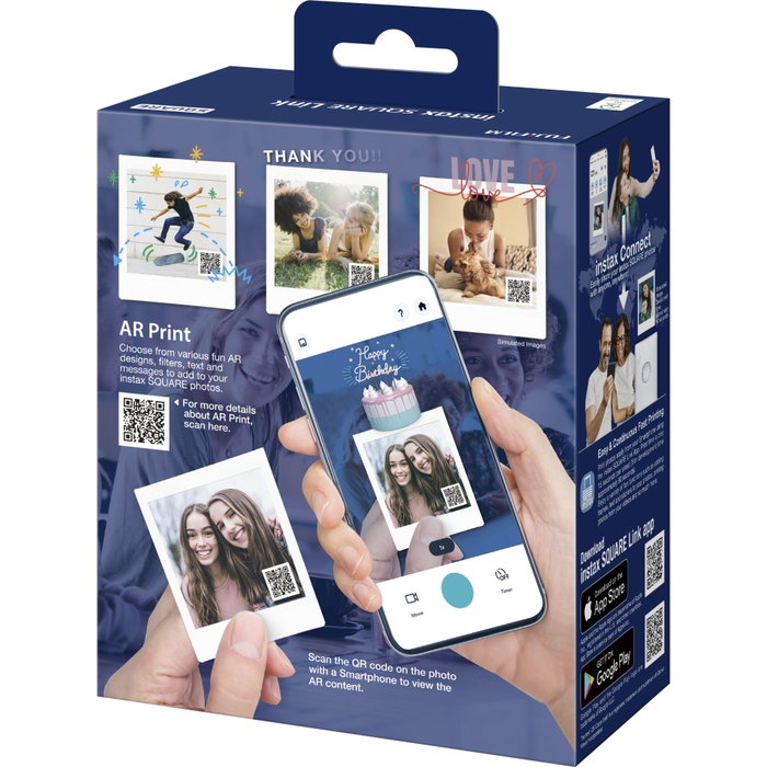 Fujifilm instax SQUARE SQ Link EX D Ash White Fujifilm instax SQUARE SQ Link EX D Ash White