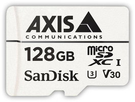 Axis Surveillance Card AXIS Surveillance Card 128 GB - Carte SD de surveillance optimisée 128 Go pour caméras Axis avec technologie Zipstream
