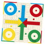 DEQUBE Parchís Oca avec Accessoires - Set Complet Deux Jeux Traditionnels de Société pour Famille, 5+, Réf. D00330