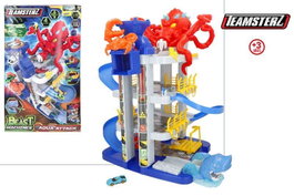 Color Baby Parkin Graje 4 étages Bestias Acuaticas avec 1 voiture