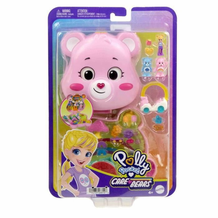 Polly Pocket Playset CARE BEARS BOX Multicolore